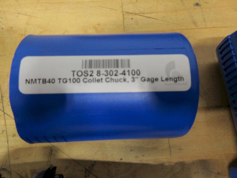 Mill Tool Holders Assorted CAT50, BT40, NMTB40, ER40 Collets, TG100 Collets, and 18x13x6" SST Wire Parts Basket- Auction Item
