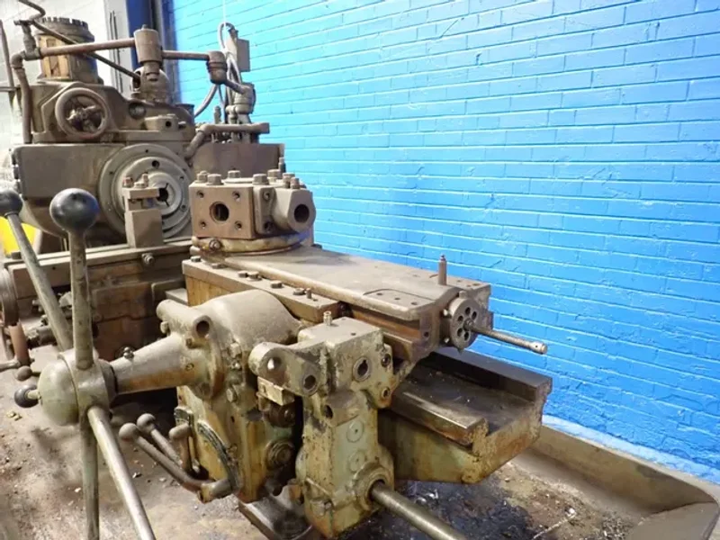 WARNER &amp; SWASEY 18" SWING TURRET LATHE  -  NO, 4