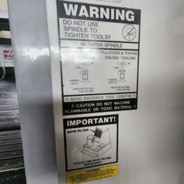 2003 Haas Super VF-4SS CNC Mill – Tooling &amp; Kurt Vises