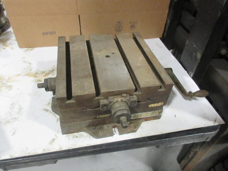 Troyke CS12 12" X 12" T-Slotted Compound Cross Slide Table- Auction Item