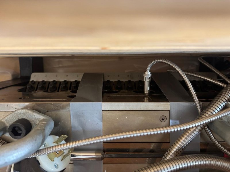 1.25″ American Kuhne ULTRA CR  24:1 Air-Cooled Extruder, 2016 – Hopper, Feeder