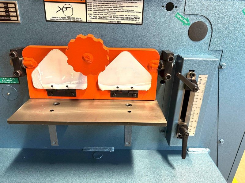 4" x 4" x 3/8" Scotchman Hydraulic Ironworker 50514-EC, 50 Ton, Punch, Bar Shear, Notcher, New, In Stock