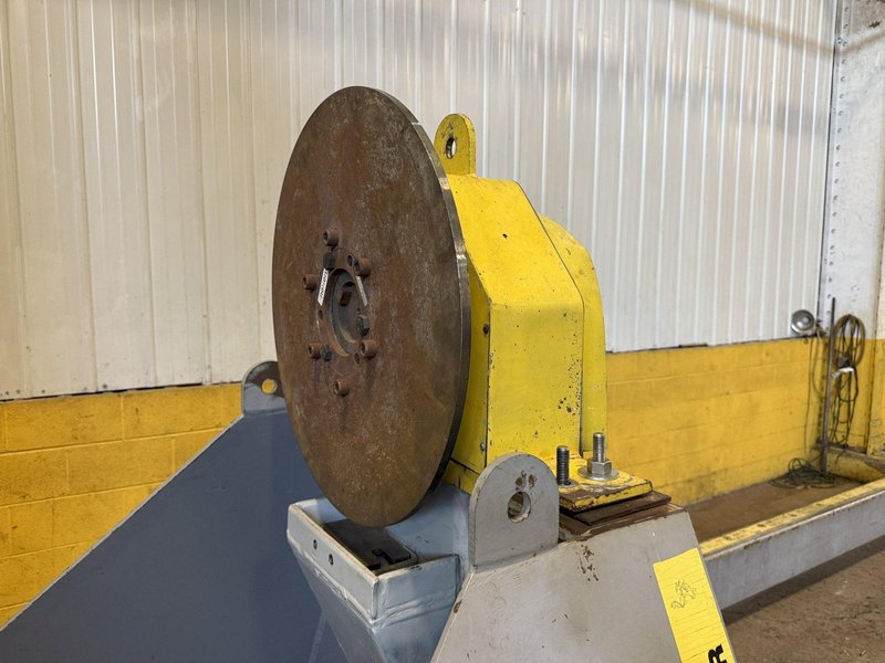 120&quot; SWING X 208&quot; LONG HEADSTOCK &amp; TAILSTOCK POWERED WELDING POSITIONER / PIPE ROLLER: YOBRO #23957