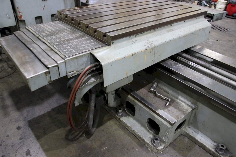 3-1/2&quot; SHIBAURA MODEL #BFT9 HORIZONTAL TABLE TYPE BORING MILL: STOCK #53154