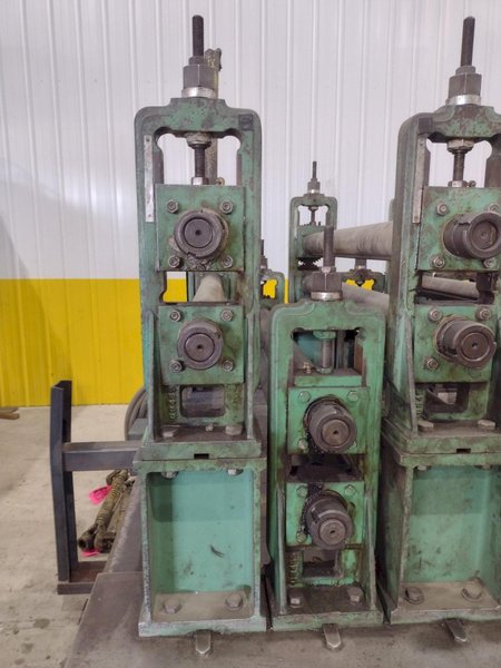 14 STAND X 3.5&quot; X 50&quot; ASC DOUBLE DECK DUAL HEIGHT PANEL ROLLFORMER: STOCK #14732