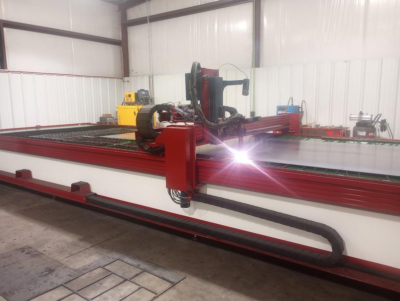 8′ x 25′ GenX CNC Plasma, 2024 – 400 amp Kjellberg Power supply
