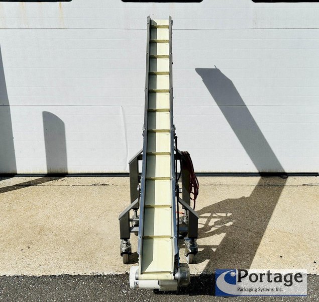 Dorner 7200 Series Sanitary  S.S. Conveyor  |  6” x 72" Up Conveyor with VFD Control