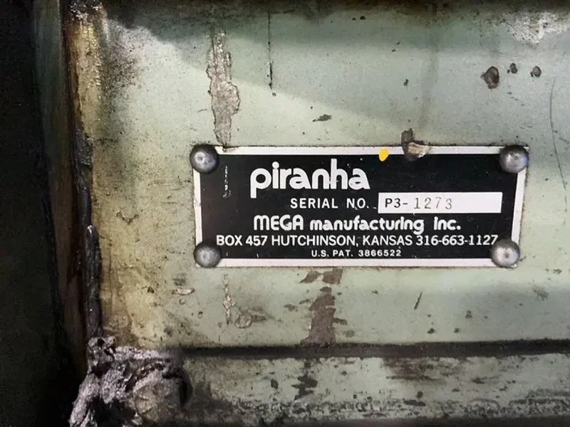 Piranha Mega Manufacturing  50 Ton Ironworker