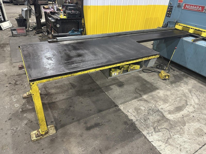 12&#039; X 1/4&quot; NIAGARA MODEL #SP-12-1/4 HYDRAULIC SHEAR: STOCK #22385