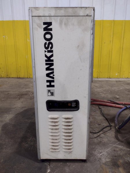 5 HP INGERSOLL RAND MODEL #PKG 2475NS 5S2 4M 175 PSIG VERTICAL TANK RECIPROCATING AIR COMPRESSOR &amp; HANKIINSON AIR DRYER: YOBRO 26151
