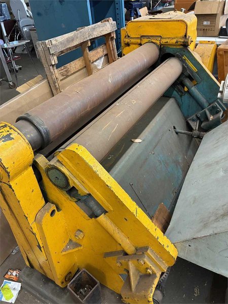 72" X 12 GA WYSONG MODEL #B-671286 POWERED PLATE BENDING ROLL: YOBRO #24998