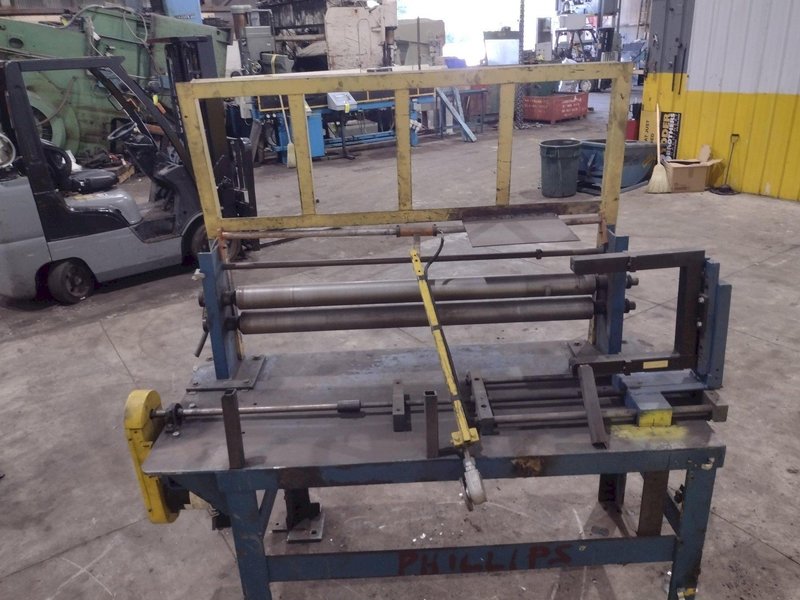 48" X 6" WEAN MOTORIZED SLITTER HEAD FOR SLITTING LINE: YOBRO #25242