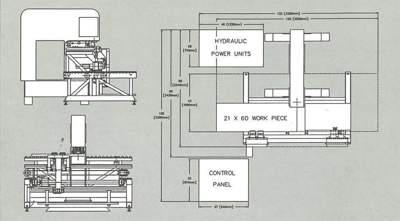 Piranha SEP 120 ton CNC