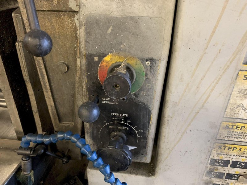 Hyd-Mech Model S-23A Fully Automatic Horizontal Cut-Off Saw, New 2001.