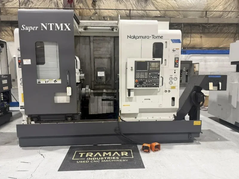 NAKUMURA TOME CNC LATHE  -  SUPER NTMX