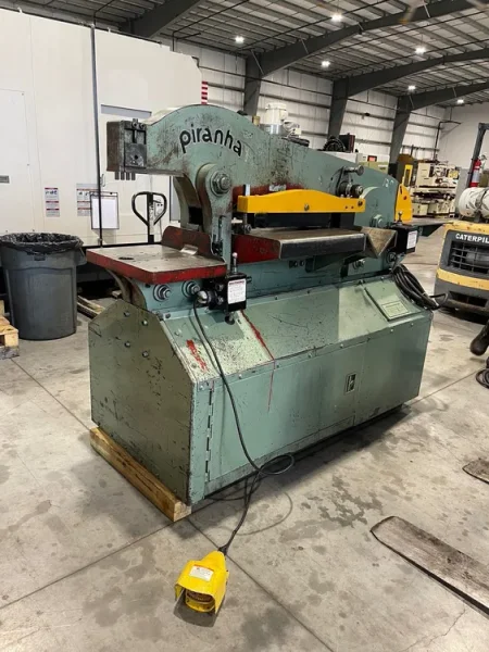 PIRANHA P-90  90 Ton Hydraulic Ironworker 1994’ USA 7118