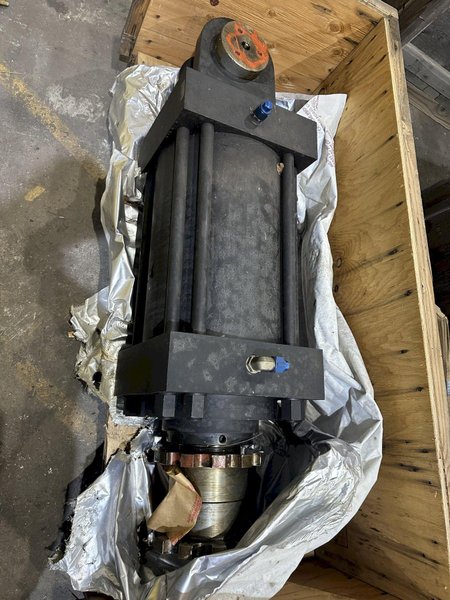 3000 TON NATIONAL (CROSBY GROUP) 4-POST HYDRAULIC PRESS / WIRE ROPE SWAGING MACHINE: STOCK #19450