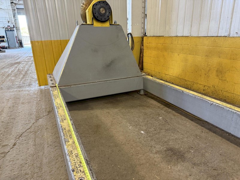 120&quot; SWING X 208&quot; LONG HEADSTOCK &amp; TAILSTOCK POWERED WELDING POSITIONER / PIPE ROLLER: YOBRO #23957
