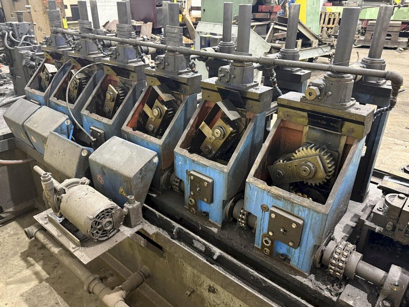 9 STAND x 2" YODER M2 ROLLFORMER, 6 STAND &amp; 3 STAND BASE: YOBRO #24311