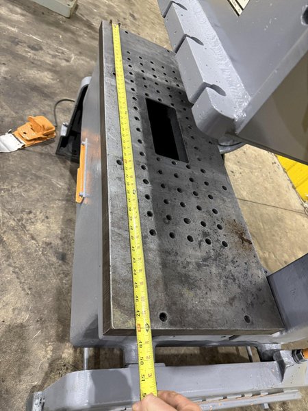 40 TON ROUSSELLE MODEL #4-B O.B.I. PRESS: YOBRO #25849
