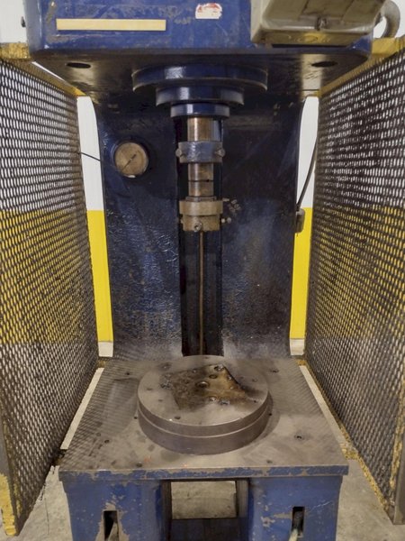 10 TON DENISON C FRAME HYDRAULIC PRESS: STOCK #22790