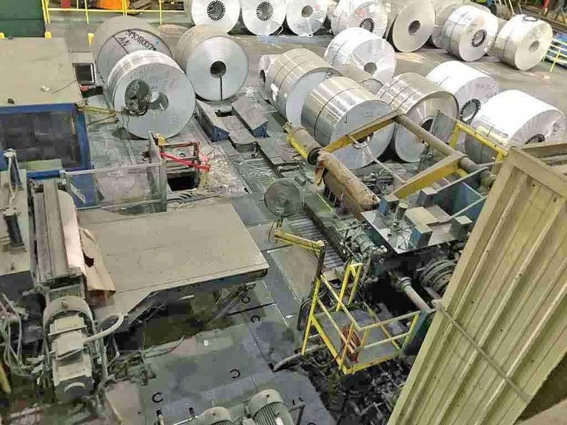 64.75" x 50,000# Pro Eco Tension Level / Slitting Line