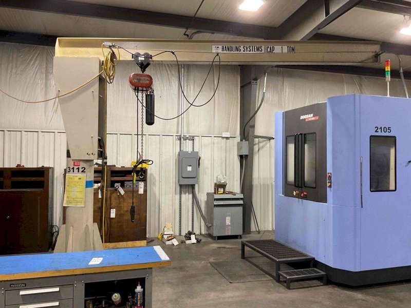 1 - PREOWNED 1-TON JIB CRANE