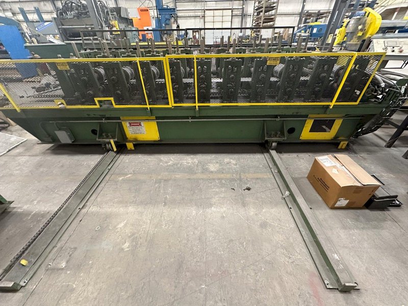 10 &amp; 12 STAND X 2" BRADBURY SIDE BY SIDE U JOINT DRIVE ROLLFORMER: YOBRO #24947