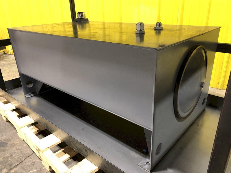 HYDRAULIC OIL RESERVOIR &amp; WORK TABLE: STOCK #16578