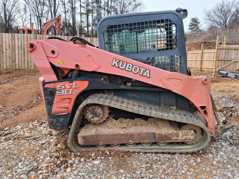 2015 Kubota SVL90-2 Compact Track Loader – Enclosed Cab | High Flow | 2-Speed | 90HP Diesel