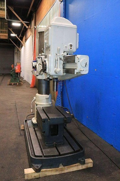 1944 CINCINNATI-BICKFORD SUPER SERVICE 3′ x 9″ RADIAL ARM DRILL USED