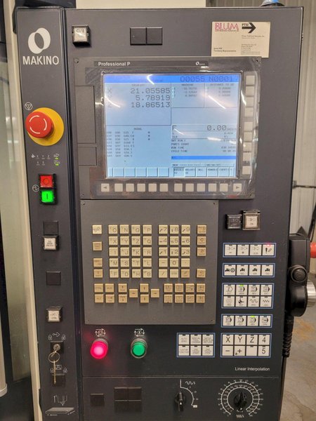 2017 Makino PS105 CNC Vertical Machining Center For Sale