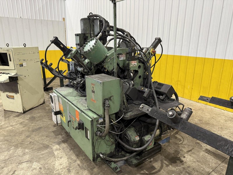 6" X 6" PEDDINGHAUS MODEL #623-L HYDRAULIC ANGLE-MASTER PUNCH &amp; SHEAR LINE: STOCK #22941