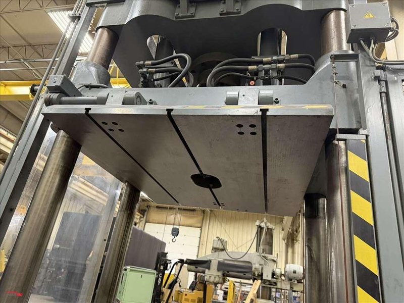 56 TON REIS MODEL TUS125-OK-50 HYDRAULIC SPOTTING AND TRYOUT PRESS