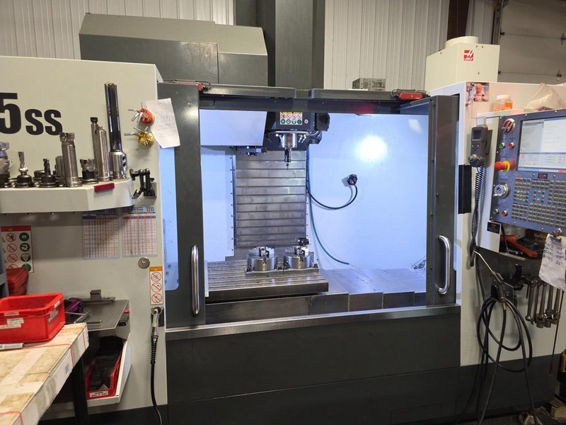 Haas VF-5SS VMC, 2018 – Probe, TSC, 12K RPM Spindle