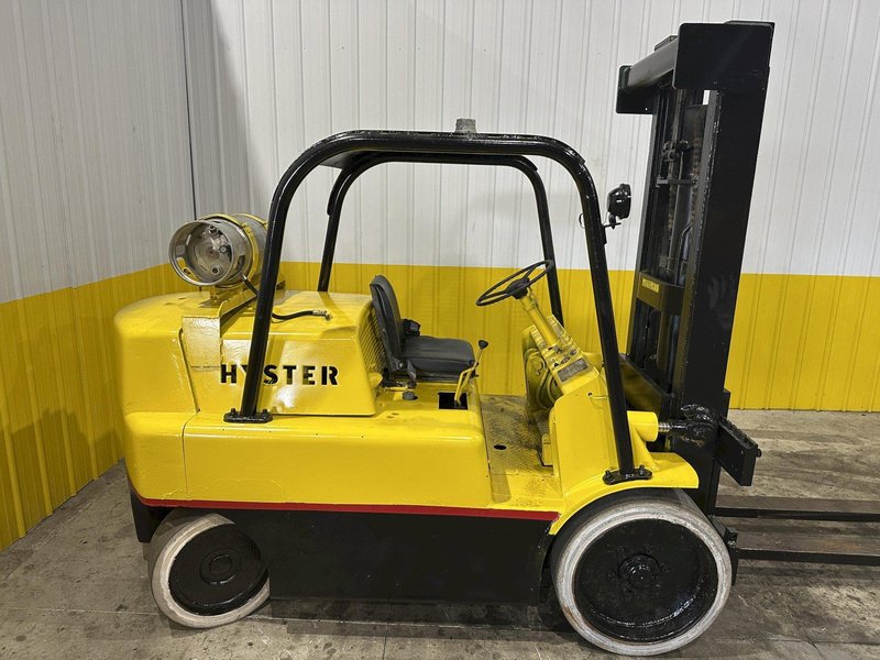 15,000 LBS HYSTER MODEL S150A LP GAS RIGGERS TYPE FORKLIFT: STOCK #22005