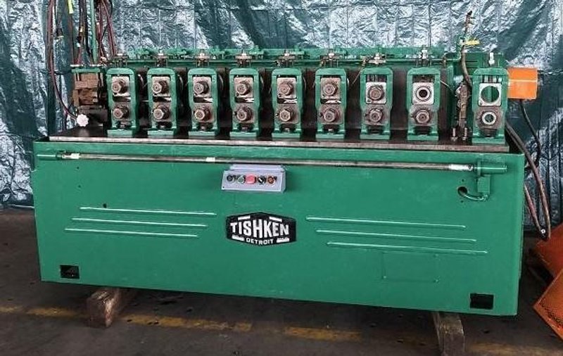 8 STAND X 1.5&quot; X 6&quot; TISHKEN MODEL 8MHW ROLL FORMER: STOCK #10483