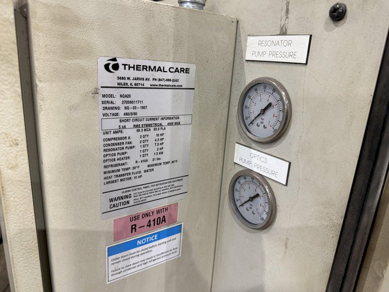 THERMAL CARE MODEL #NQA20 CHILLER: YOBRO #25374