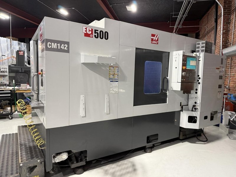 Haas EC-500 HMC, 2012 – Probe, Rigid Tapping, TSC