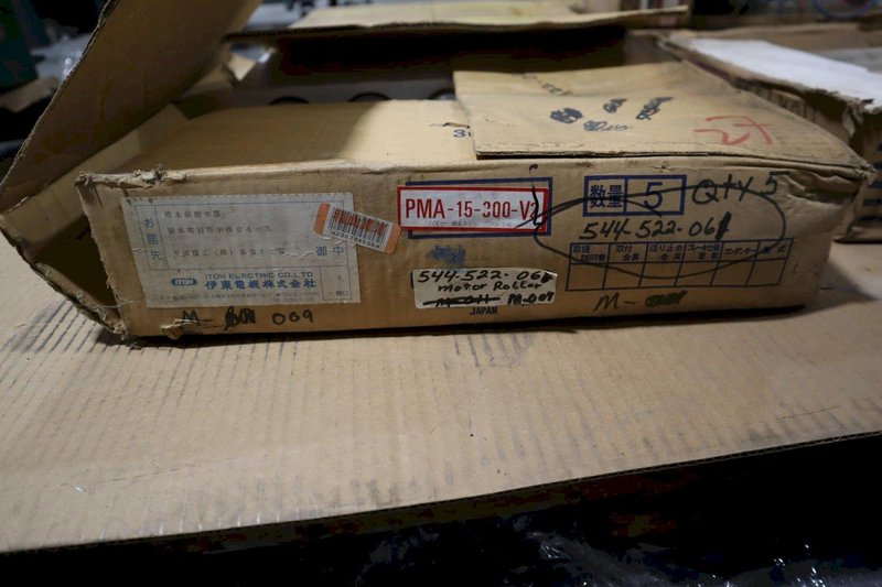 Power Moller Motorized Conveyor Roller Assemblies (24)- Auction Item