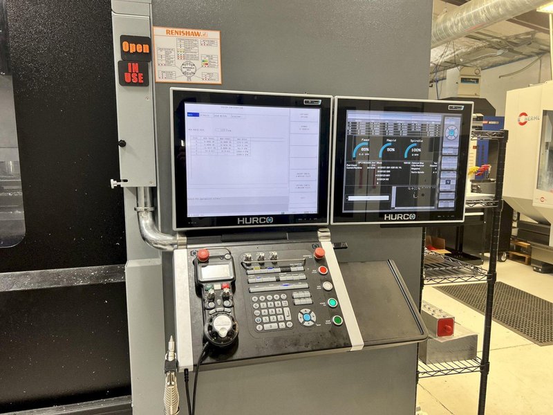 HURCO MODEL VMX60-SRTi 5-AXIS CNC VERTICAL MACHINING CENTER