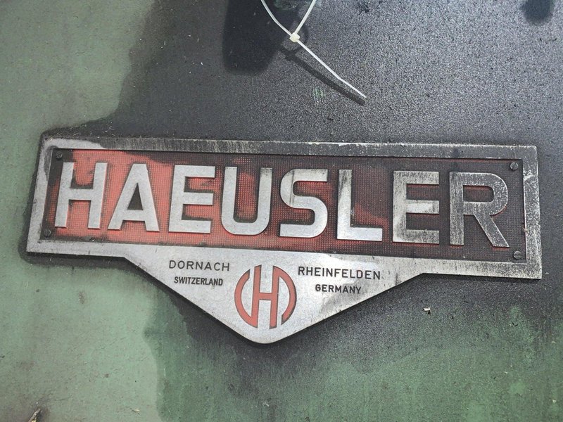12' X 1.5" HAUSLER 4 ROLL MODEL NO. VRM12/3 HYDRAULIC PLATE BENDING ROLLS: STOCK #13390