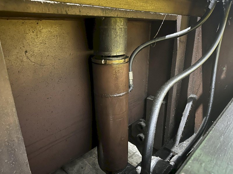 12,000 LB X 50&quot; ROWE MODEL #12050-DSV MOTORIZED COIL REEL UNCOILER &amp; COIL CAR: STOCK #21979