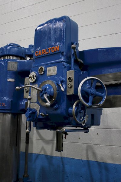 5&#039; X 11&quot; CARLTON RADIAL ARM DRILL: STOCK #76152