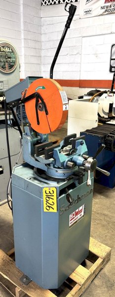 14" Scotchman Cold Saw CP0 350LT, Miter, 4-7/8" Tube, 2" Solids,  2 HP, Reconditioned