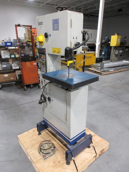 PRM RF66KB30, 7" x 12" Vertical Metal Cutting Band Saw, Variable Speed with Blade Welder/Cutter/Grinder, 110V Single Phase- Auction Item