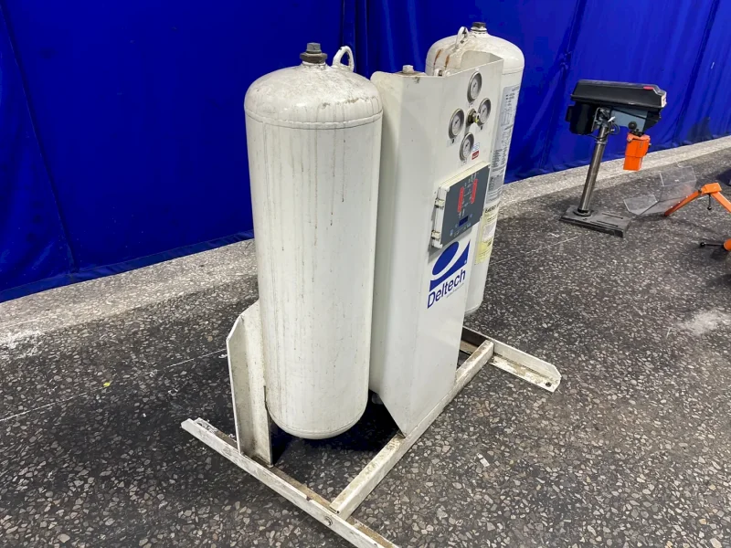 DELTECH 165 SCFM @ 100 PSIG PRESSURE-SWING REGENERATIVE DESICCANT COMPRESSED AIR DRYER  -  HCS-165
