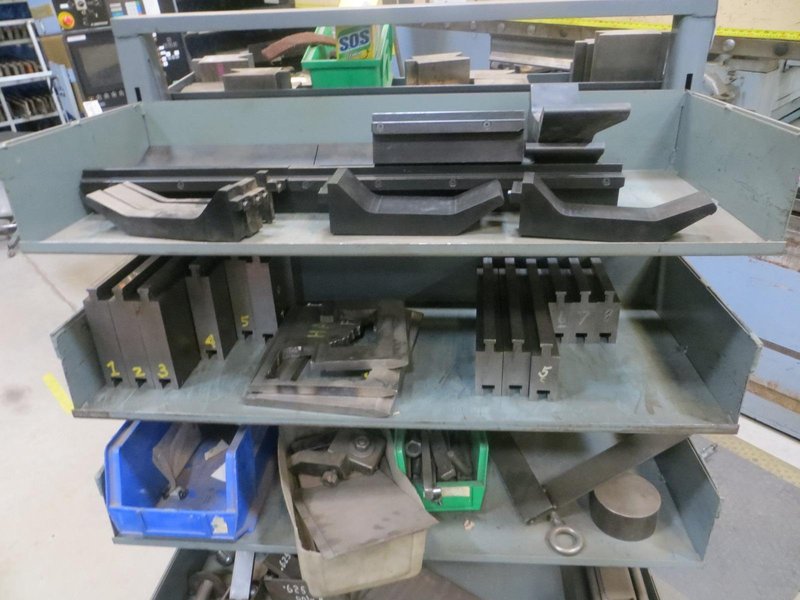 Heavy Duty Storage w (11) Adjustable Shelves w Contents of Dies and MORE!- Auction Item