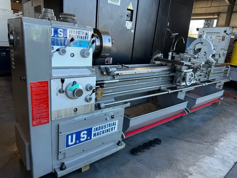 U.S Industrial 21”/30” x 120”cc Gap Lathe #7854