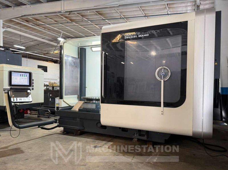 DMG DMU 80P duoBLOCK 5 Axis CNC Universal Machining Center – 18,000 RPM Mill